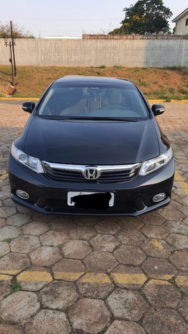 CIVIC 2014/2014, LXR, PRETO 2.0 FLEX