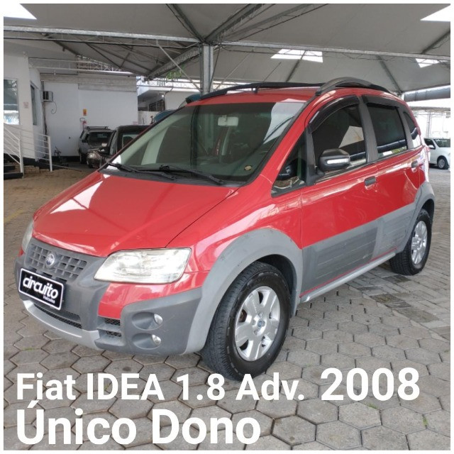 FIAT IDEA 1.8 ADV. 2008 ÚNICO DONO!