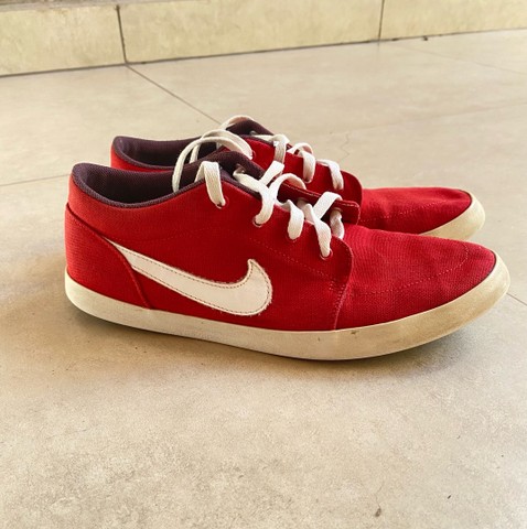 nike casual vermelho