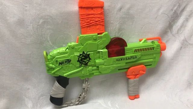 Arma Arminha Nerf Mega Cyclone Brinquedo Atira Dardos