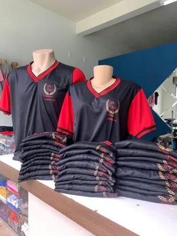 Confecção e personalização de uniformes apartir de 5 peças 