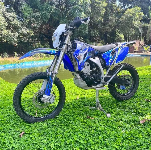 OUÇA O RONCO 2 TEMPOS DESSA MOTO DE TRILHA FORTE - YAMAHA WR 500