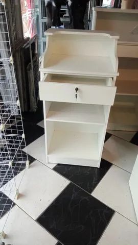 bacão caixa mdf  branco
