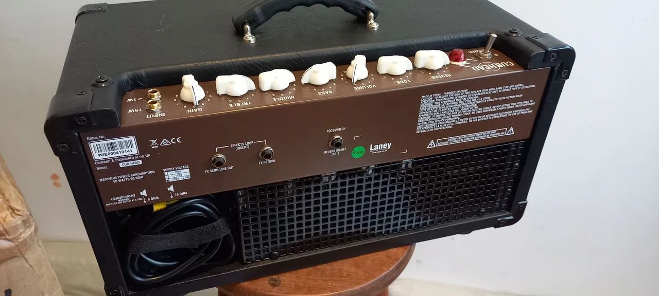 Head Valvulado Laney 15w NOVO - Foto 4