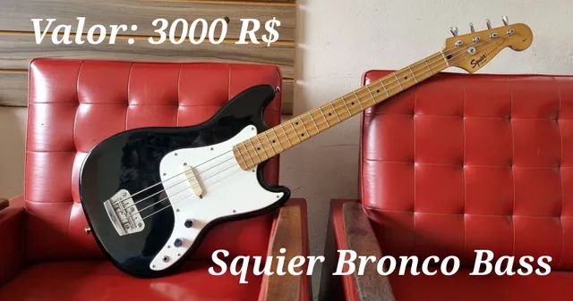 BAIXO SQUIER BRONCO BASS