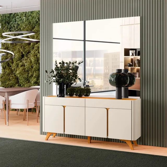 Buffet Retrô Off White/Naturale MAVAULAR ttyt