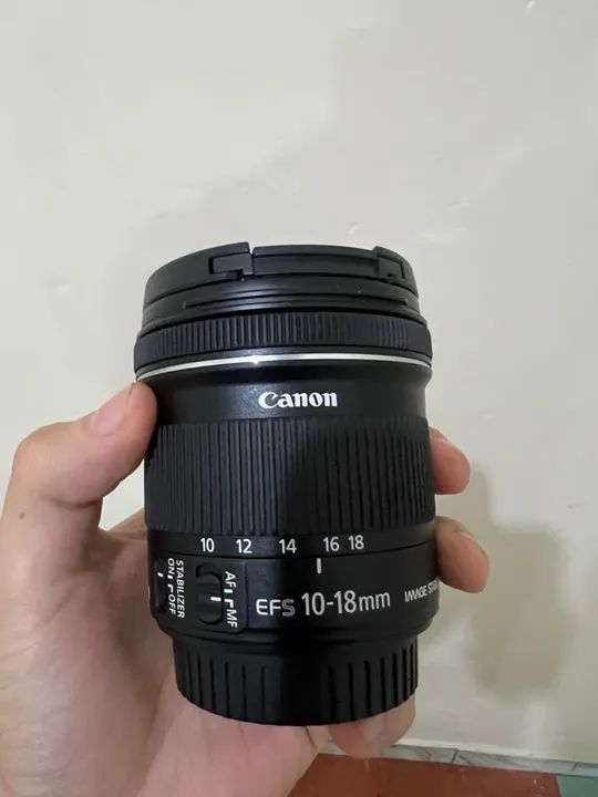 Lente Canon EFS 10-18mm (imobiliária, arquitetura e paisagismo)