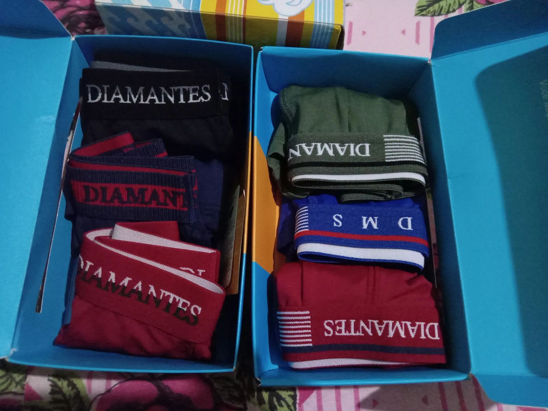 Cuecas diamantes adulto e infantil - Foto 3
