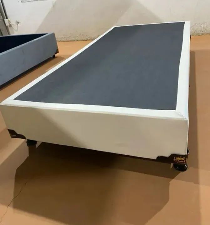 Base solteiro simples BRANCA PREÇO DE FÁBRICA - FRETE GRÁTIS 