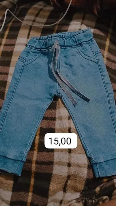 Calça Jeans Bebê