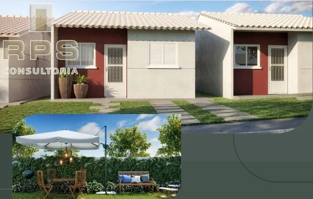 Casa térrea à venda em Condominio fechado em Atibaia, 02 quartos com quintal , com fácil a