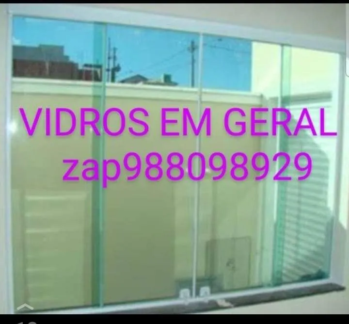 VIDROS temperados janelas portas box blindex emem geral