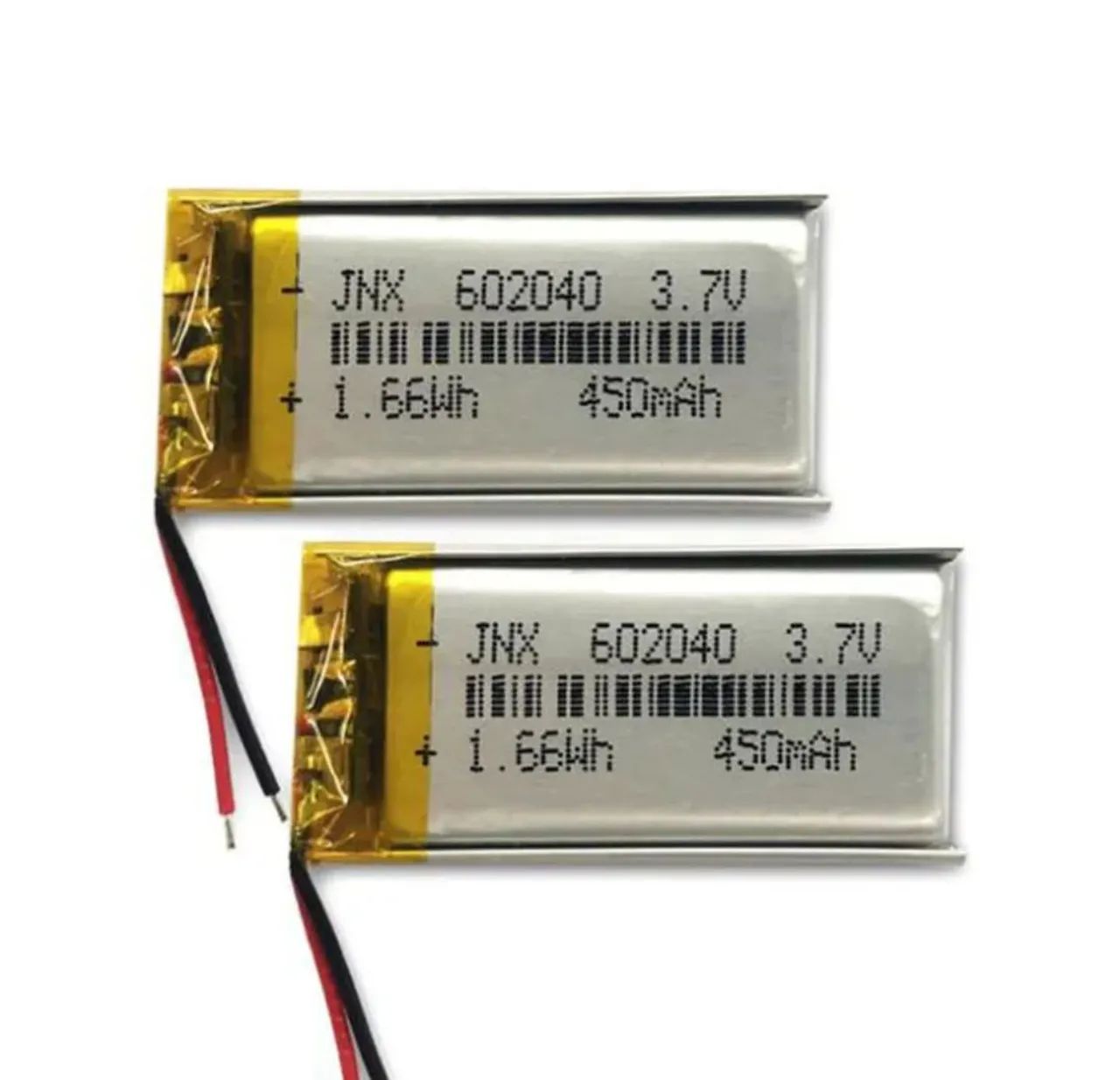 Bateria Polímero de Lítio 602040 3.7v 450mah 6mm x 20mm x 40mm - Foto 4