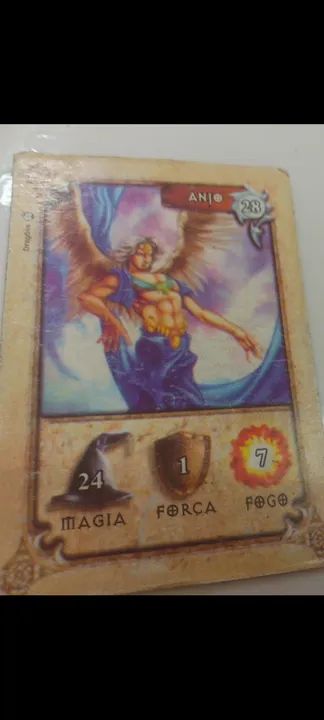 Cards muito antigo ANJO pra coleção DRAGOMANI A