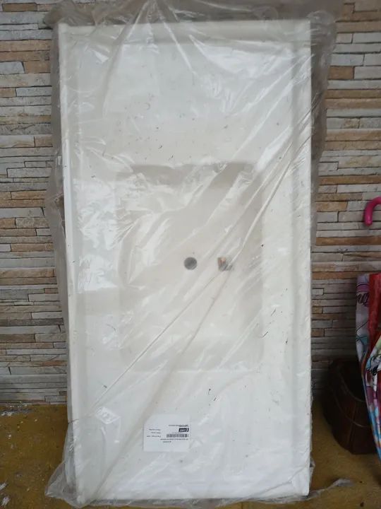 Pia de granito branca 100×50 nova 