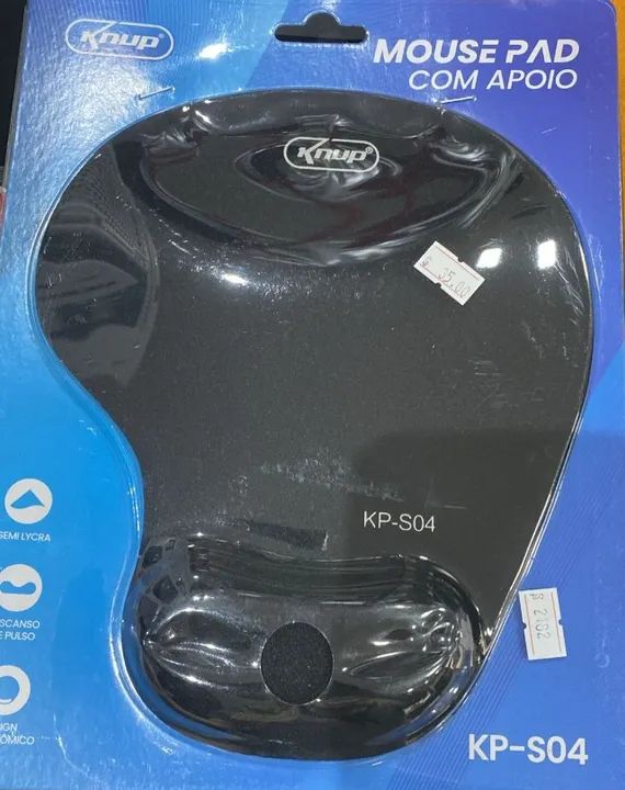 Mouse Pad Ergonômico com Apoio de Pulso em Gel - Conforto e Precisão Loja Coimbra -Entrega - Foto 3