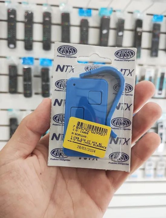 Controle para portão rossi ntx - logo alcance 