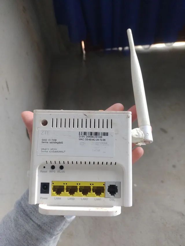 Vendo Modem ZTE repetidor de sinal Conectividade e