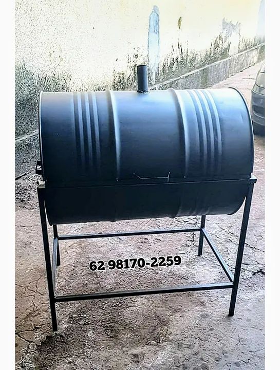 Churrasqueira a Bafo 200 litros - Foto 2