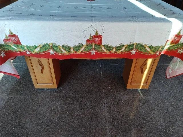 Toalha de mesa natalina Karsten- Anos 1990 - Foto 6