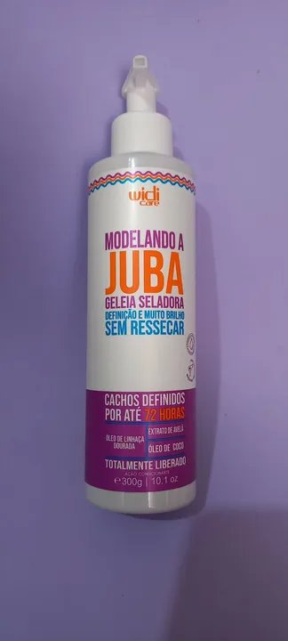 Geléia Modeladora Juba - Cabelos Definidos por até 72 horas