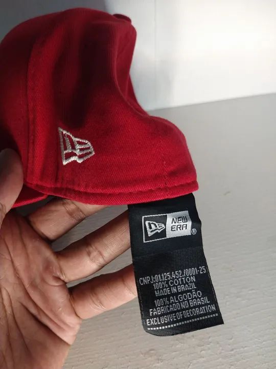 OPORTUNIDADE! Boné NY Vermelho C/ Ajuste - Foto 5