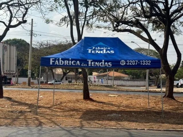 Tenda sanfonada 4,5x3 PVC