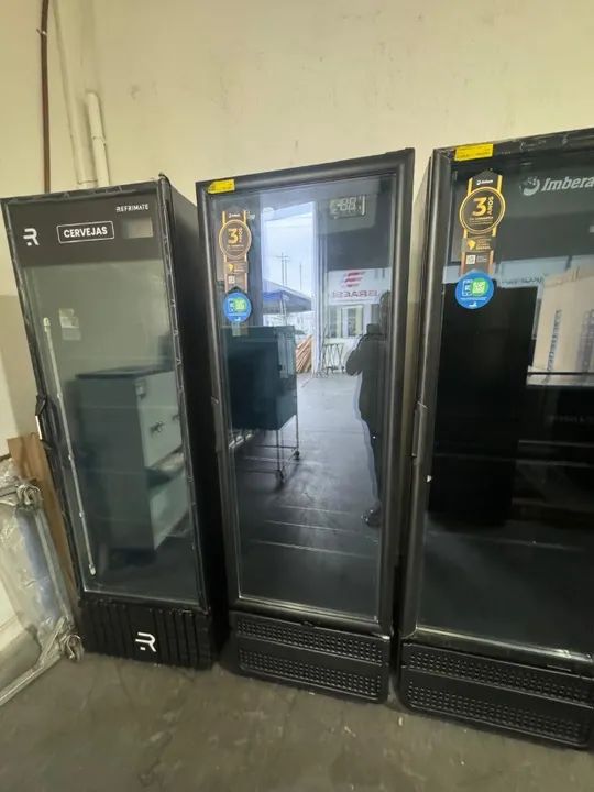 Cervejeira vertical porta vidro 454 litros pronta entrega Nova 