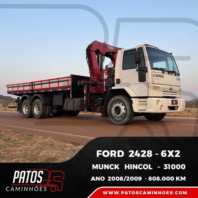 Ford 2428 6x2 Munck Hincol 3100 2008/2009
