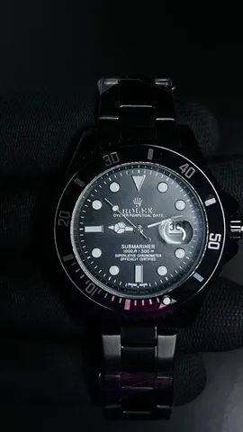 Relógio ROLEX SUBMARINER PRETO - Foto 4