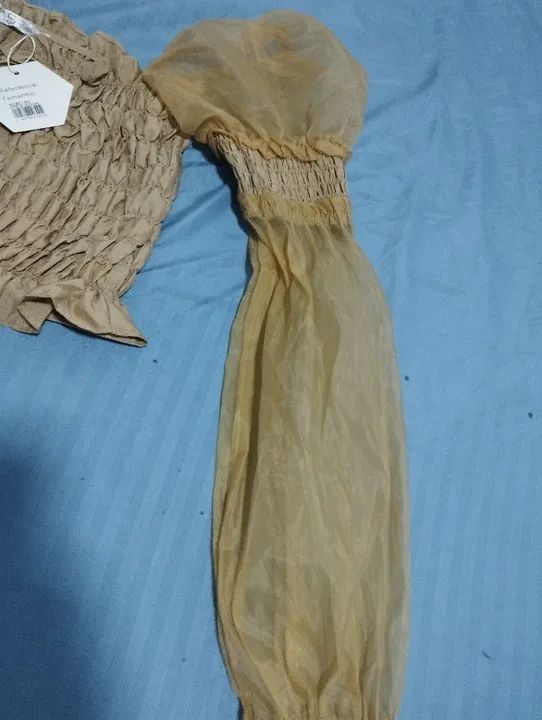 Blusa croped bege NOVA - Foto 4