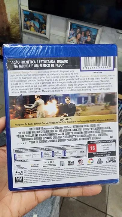 Blu-ray Kingsman 2 Lacrado - Foto 2