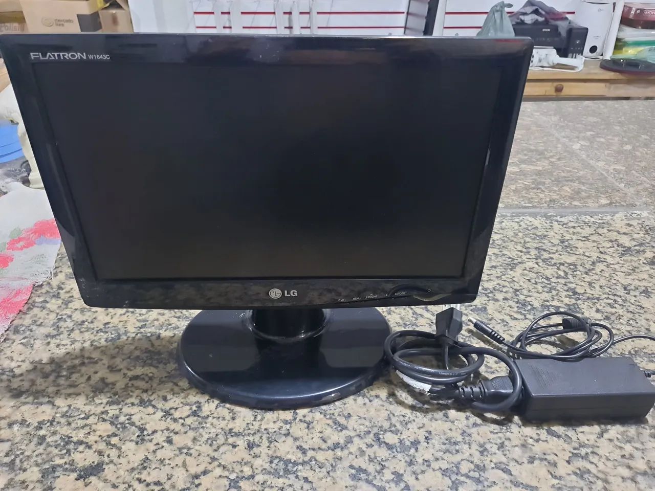 Monitor LG flatron w1643c - Foto 2