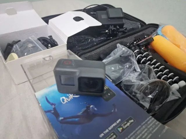 GoPro Hero 5 com Kit Completo de Acessórios - Ótimo Funcionamento - Foto 2