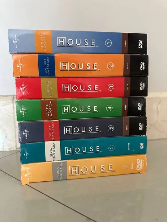 7 temporadas DVD House