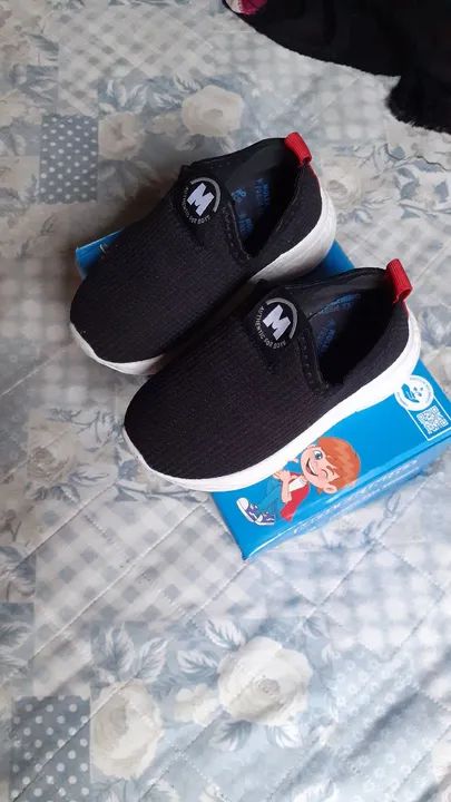 Tênis Infantil Masculino Preto