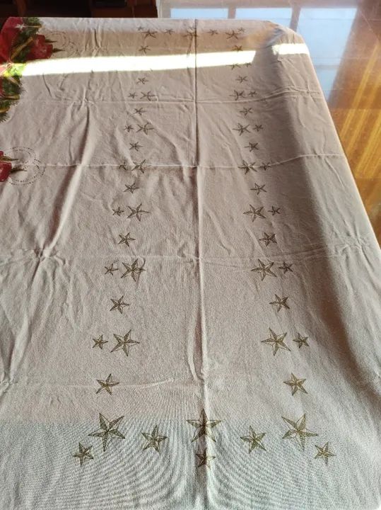 Toalha de mesa natalina Karsten- Anos 1990 - Foto 4