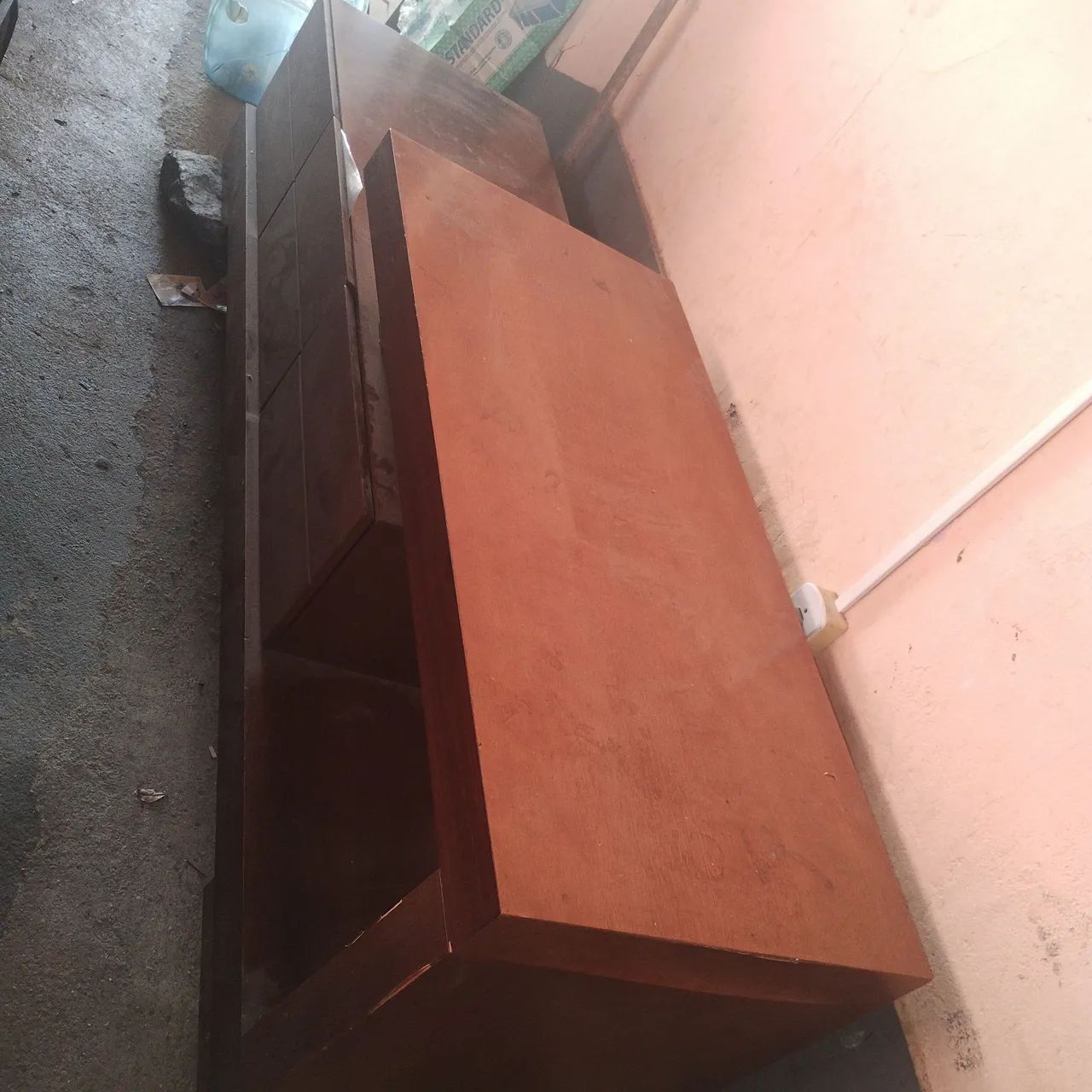 Estante/Rack de madeira. - Foto 3