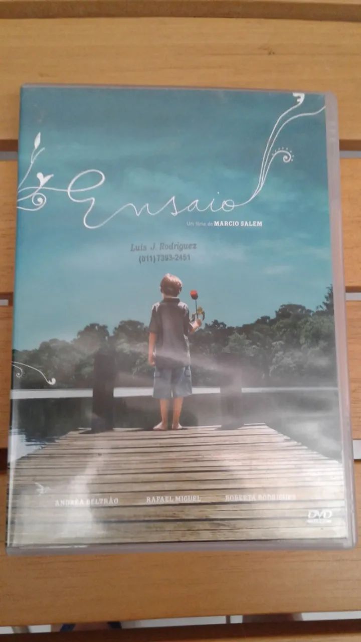 Dvd original Ensaio - filme de marcio salem