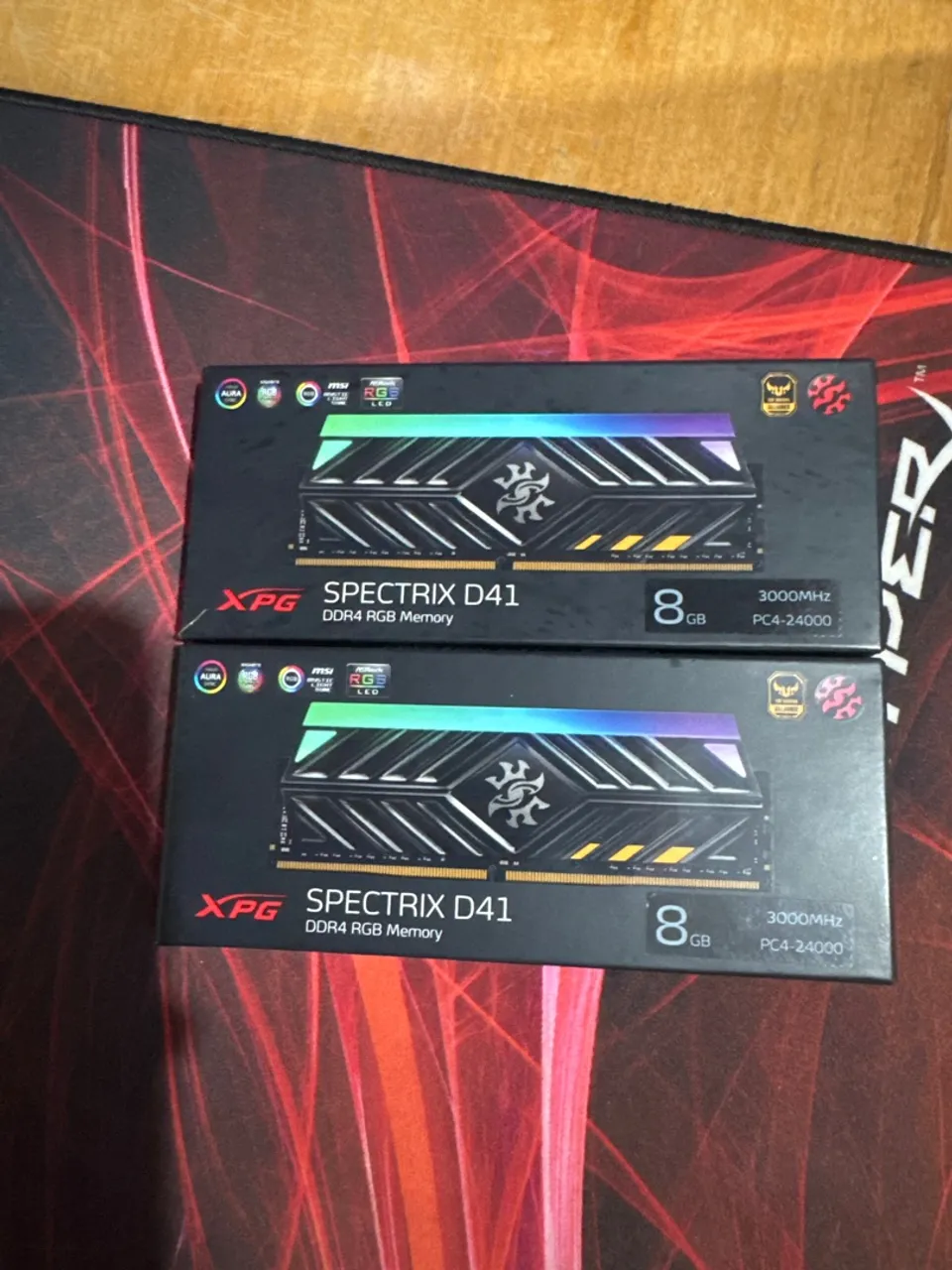 Memória RAM XPG Spectrix D41 8GB DDR4 3000MHz