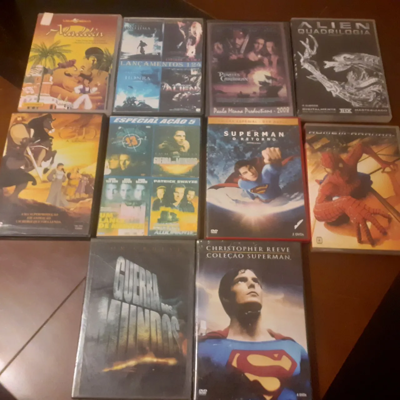 Coleção de DVDs Variados - Filmes e Desenhos