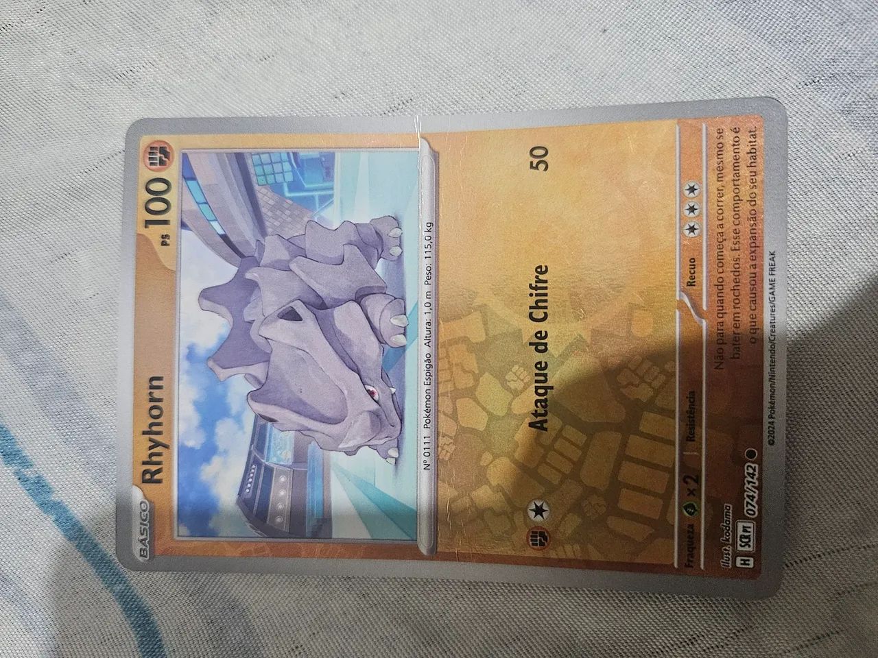 Cartão Pokémon Archaludon - 107/142 - SCR - Foto 2