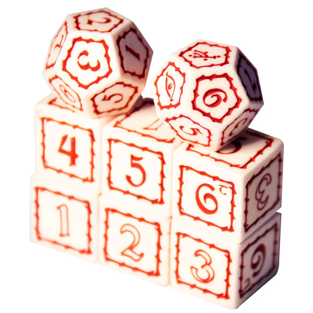 Dados de RPG Personalizados - Conjunto Completo