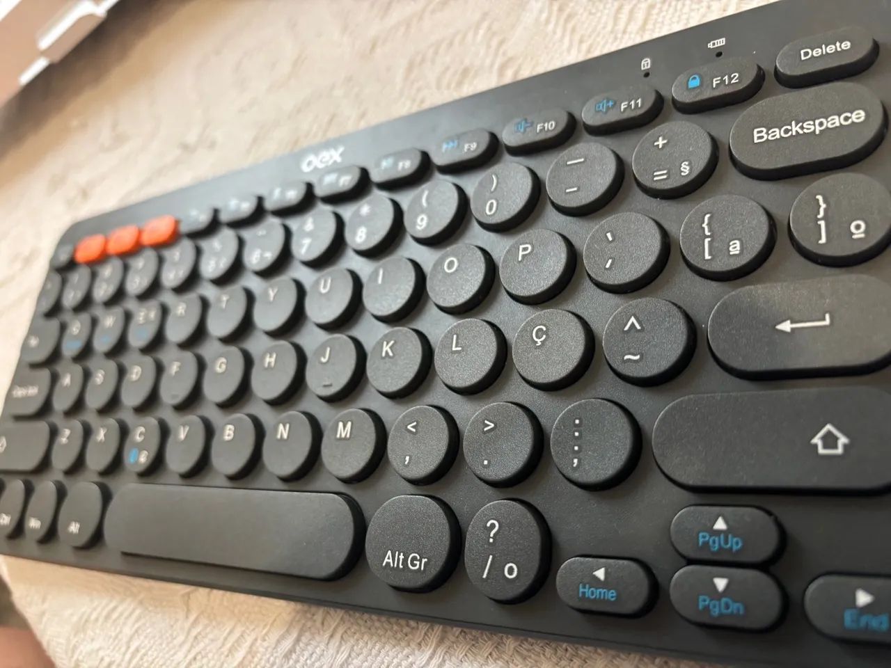 Teclado Bluetooth Retro Plus TC-510 Oex - Foto 3