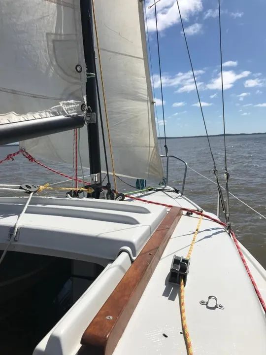 VELEIRO DELTA 17 - QUILHA GUILHOTINA - ZERO CALADO!!  - Foto 4