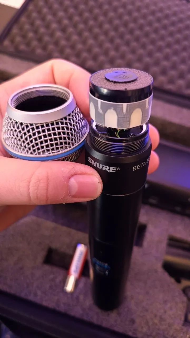 Microfone Sem Fio Original Shure Sistema Digital PGXD24/BETA 58A  - Foto 3