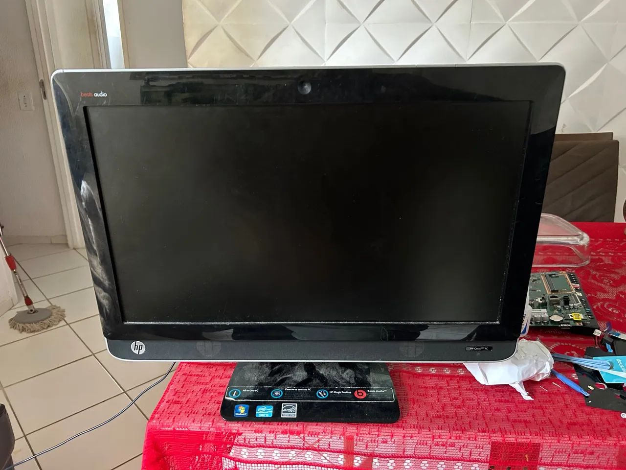 Tela HP All in One Omni 220. Testada