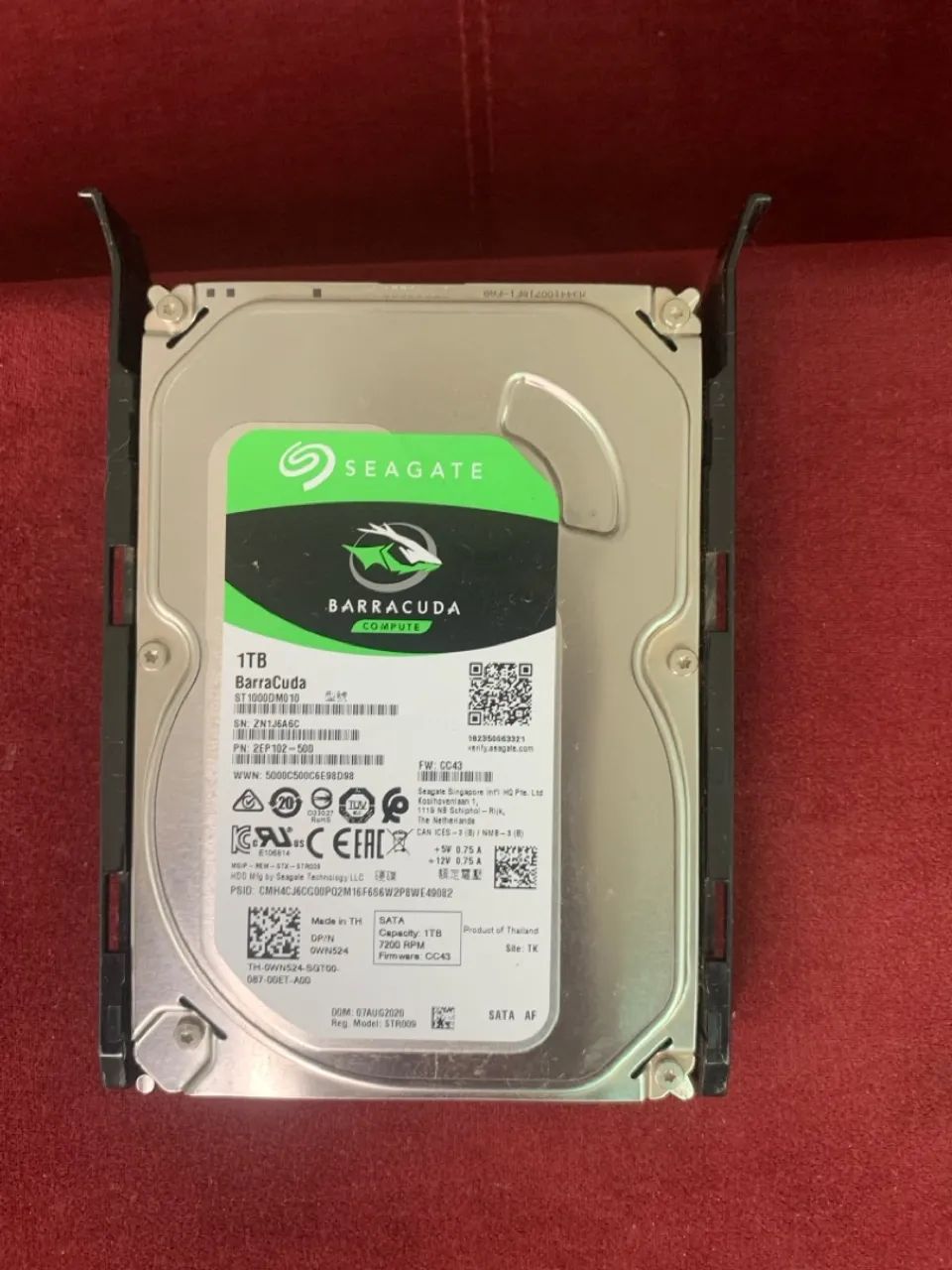 HD Seagate BarraCuda 1TB - SATA - Foto 2