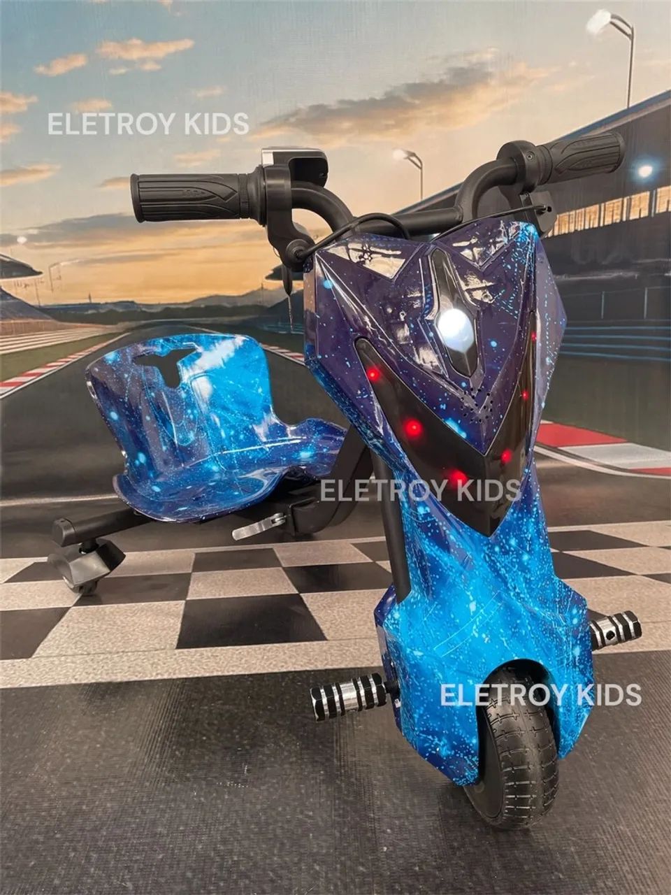 Triciclo Drift Elétrico Radical Varias cores e modelos - Foto 4