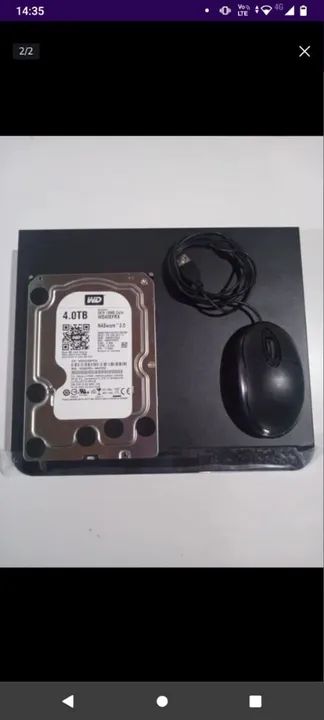 Gravador NVR 4K 16 Canais - Giga - M3 NVR4K16 - GS0385 | HD 04TB WD - Foto 2